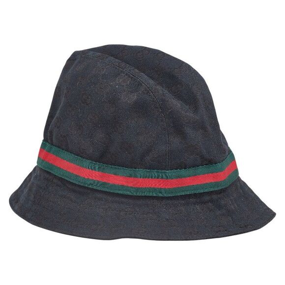 Gucci GG Canvas Sheline Canvas Bucket Hat - Picture 1 of 10